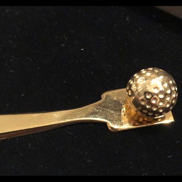 New flagstaff gold plated golf ball letter opener - Picture 2 of 9